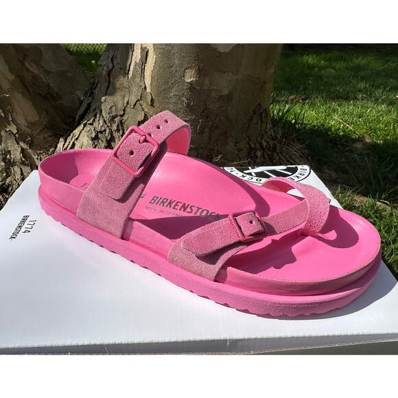 Birkenstock 1774 Mayari Avantgarde Azalea Pink Sandals EU 40 US 9/9.5/10 NIB - Picture 5 of 15